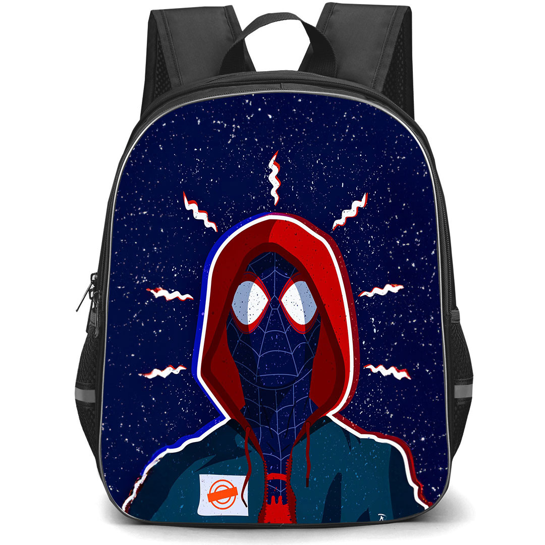 Spider Man Across The Spider Verse Miles Morales Backpack StudentPack - Miles Morales Spidey-Sense Tingle