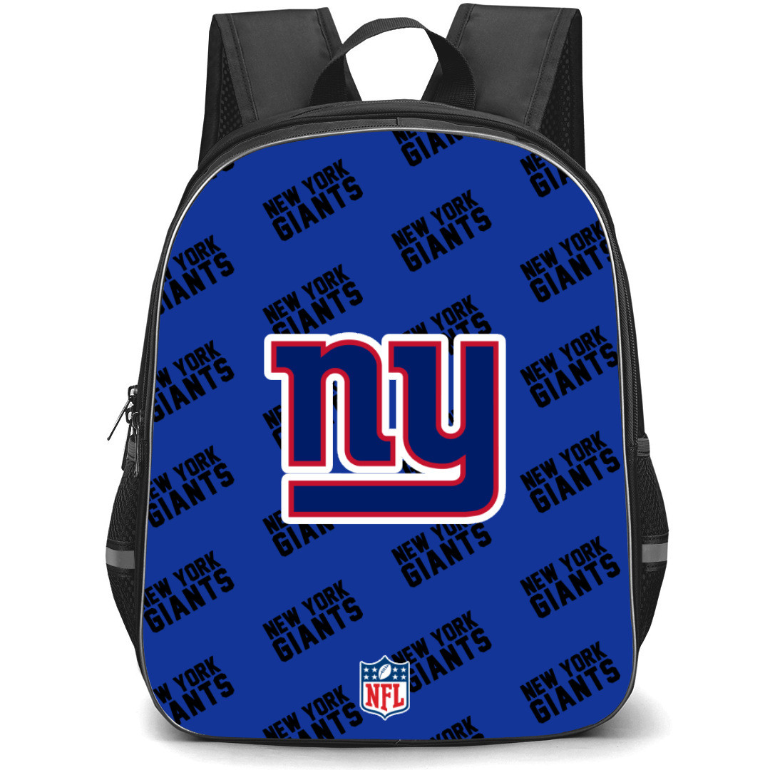 NFL New York Giants Backpack StudentPack - New York Giants Medley Monogram Wordmark