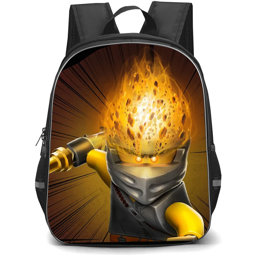 Ninjago Dragon Rising Cole Backpack StudentPack - Cole Master Of Earth