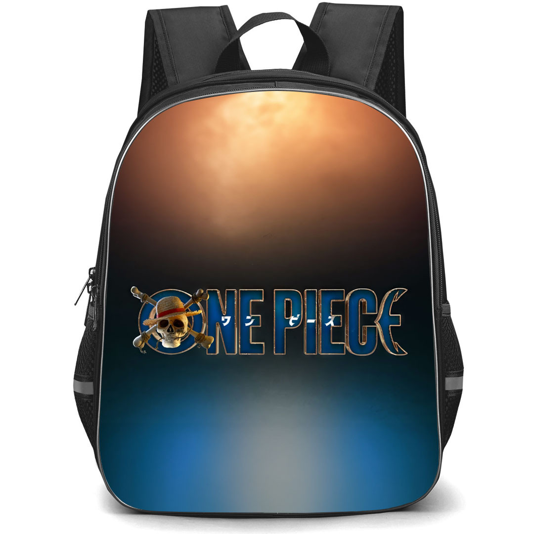 One Piece Netflix Backpack StudentPack - One Piece Netflix Logo Sticker
