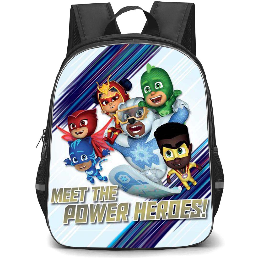 PJ Masks Power Heroes Backpack StudentPack - PJ Masks Power Heroes Meet The Power Heroes Poster