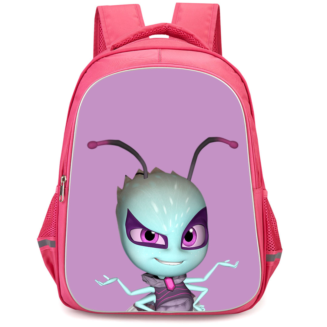 PJ Masks Power Heroes Motsuki Backpack StudentPack - Motsuki Portrait On Pink Background