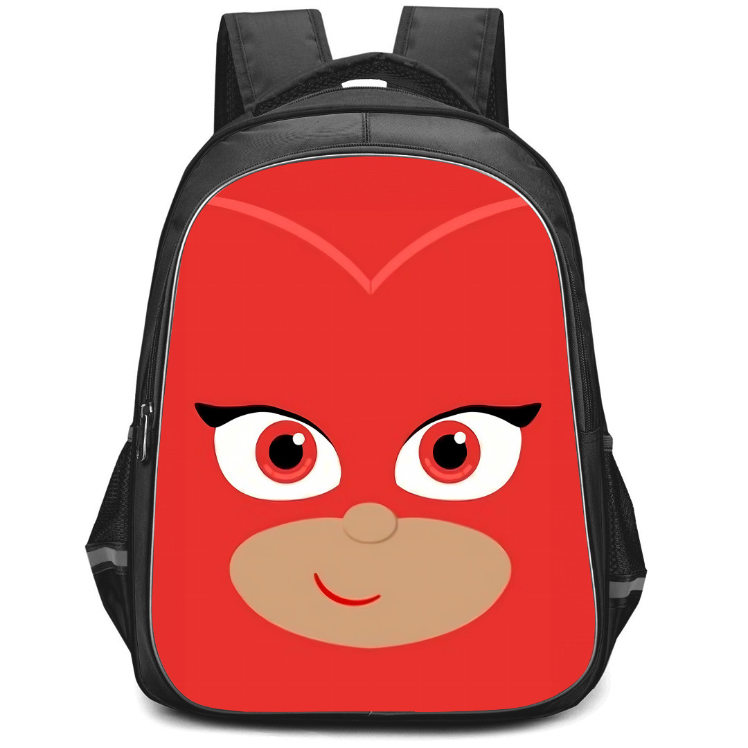 PJ Masks Power Heroes Owlette Backpack StudentPack - Owlette Avatar Red Background