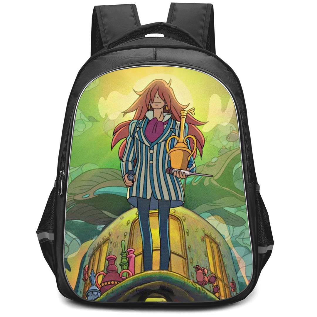 Ponyo Fujimoto Backpack StudentPack - Fujimoto Sorcerer Of The Sea Poster