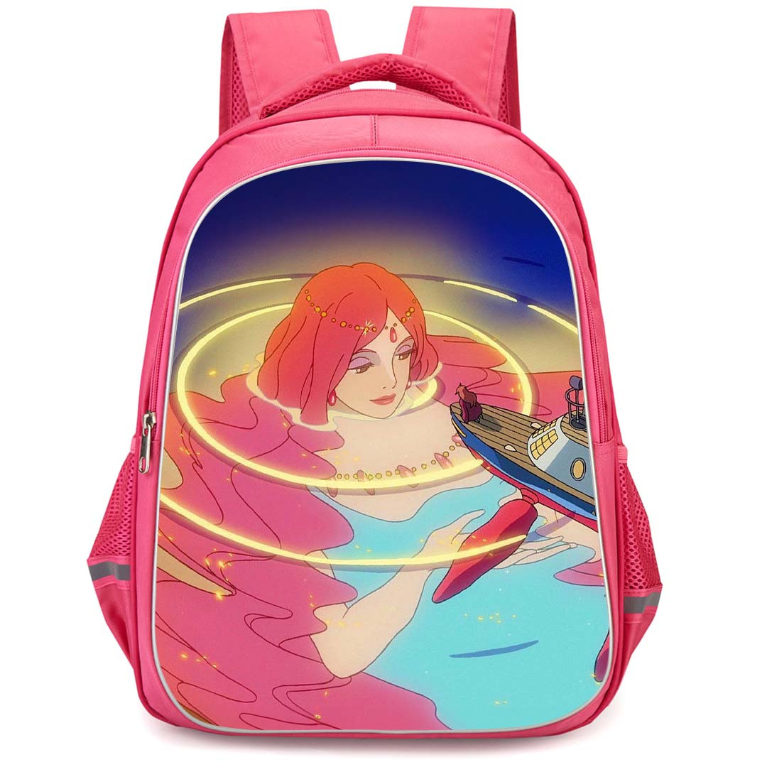 Ponyo Granmamare Backpack StudentPack - Granmamare Aka Ponyo?s Mom In The Sea Poster