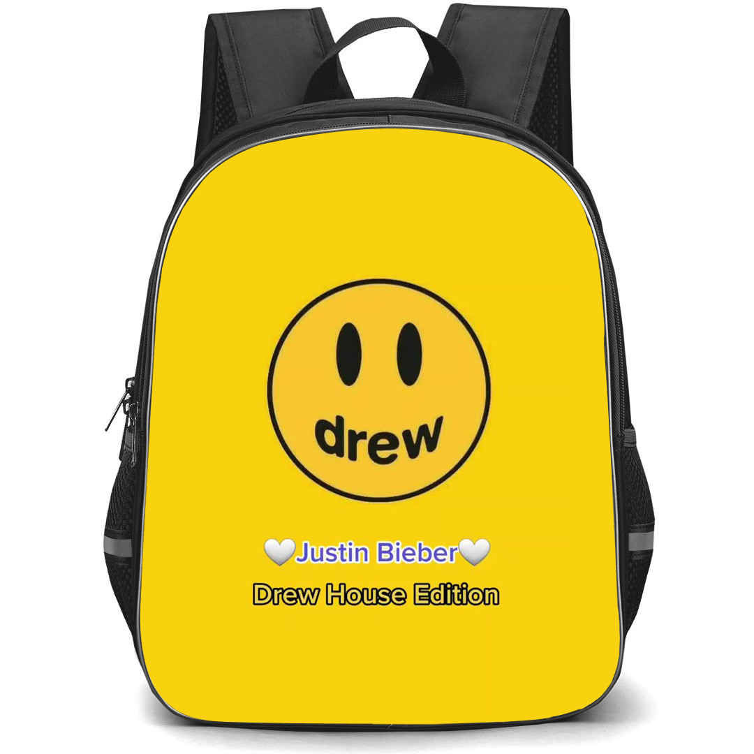 Justin Bieber Backpack StudentPack - Justin Bieber Drew House Edition Yellow Poster