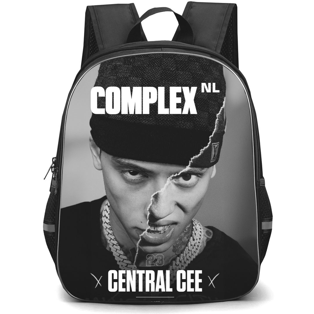 Central Cee Backpack StudentPack - Central Cee Complex Album Cover Grayscale Poster