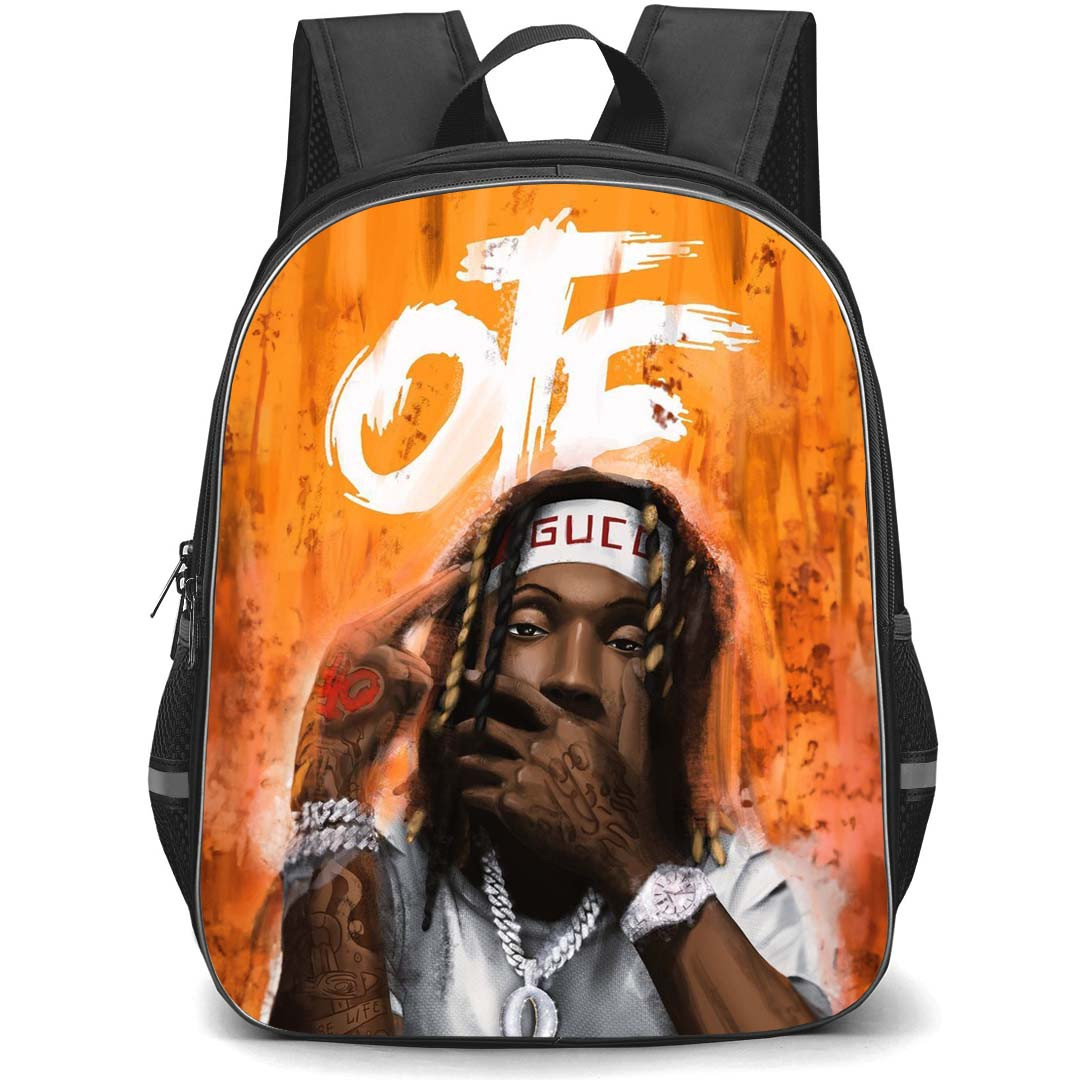 Lil Durk Backpack StudentPack - Lil Durk Rising Star In Hip Hop King Von