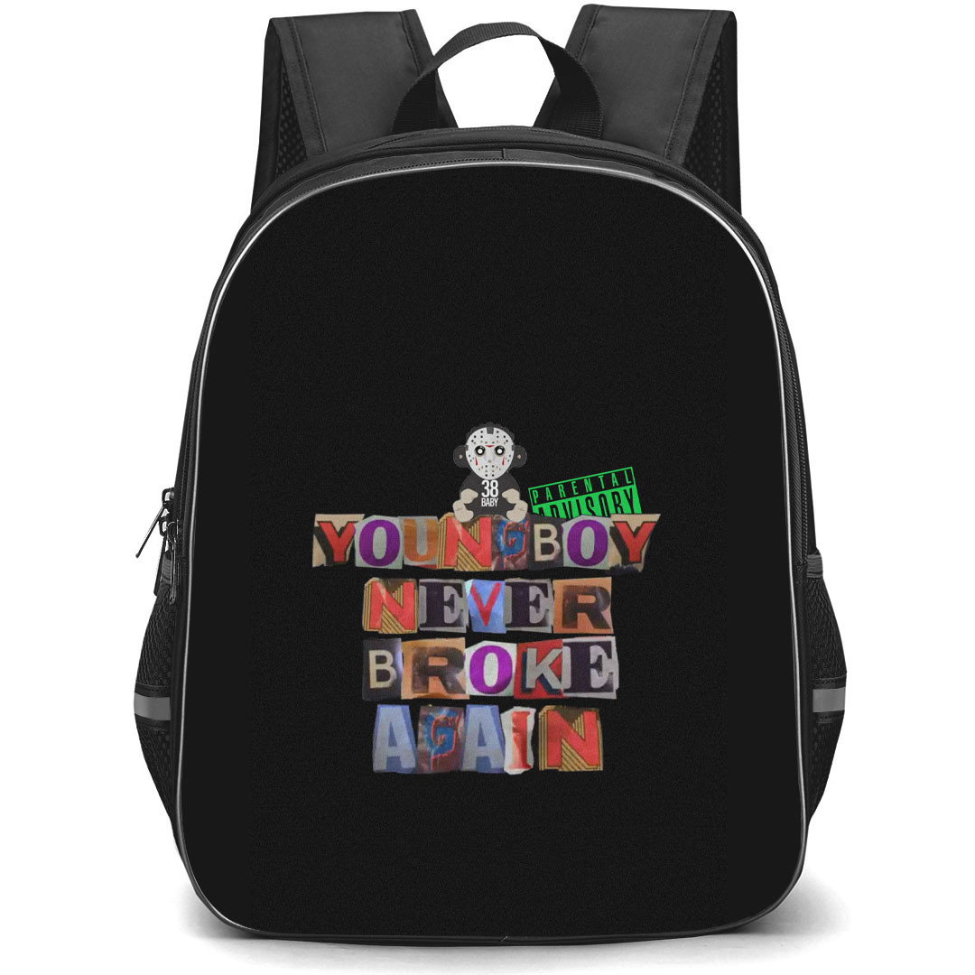 NBA Youngboy Backpack StudentPack NBA Youngboy Never Broke Again Word