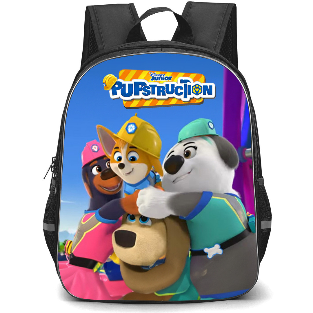 Pupstruction Backpack StudentPack - Characters Hugging