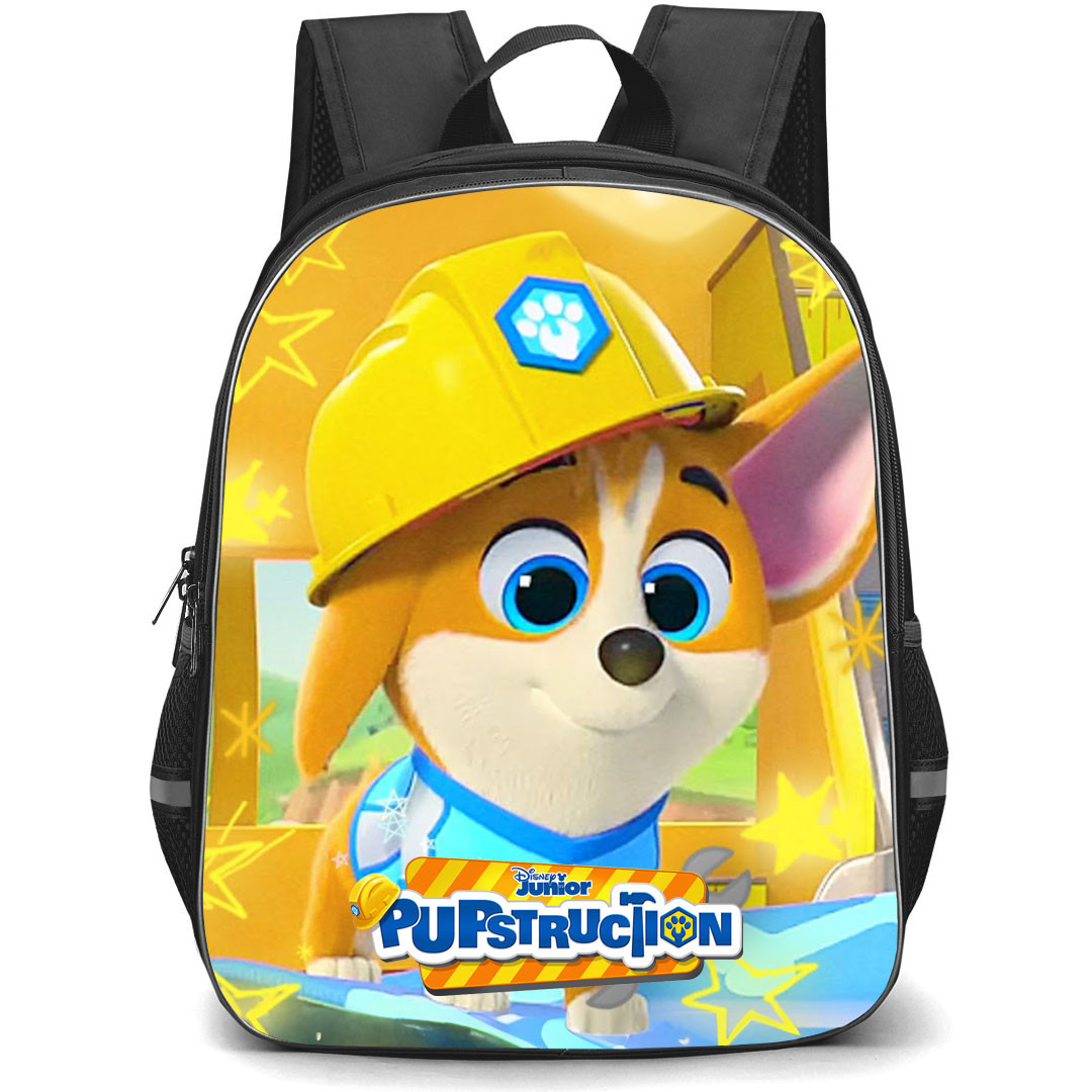 Pupstruction Phinny Backpack StudentPack - Phinny Smiling