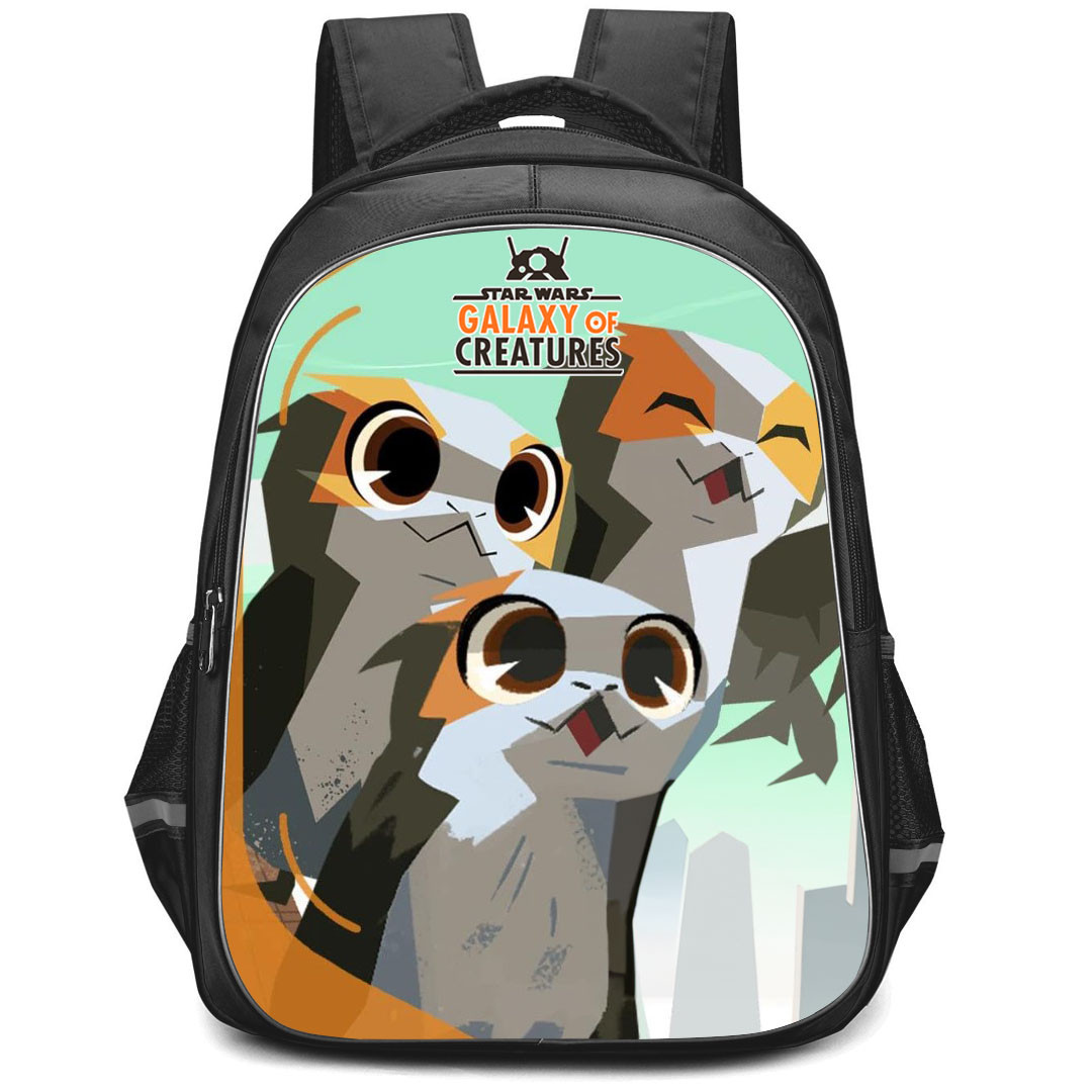 Star Wars Galaxy Of Creatures Porgs Backpack StudentPack - Porgs Portrait Poster