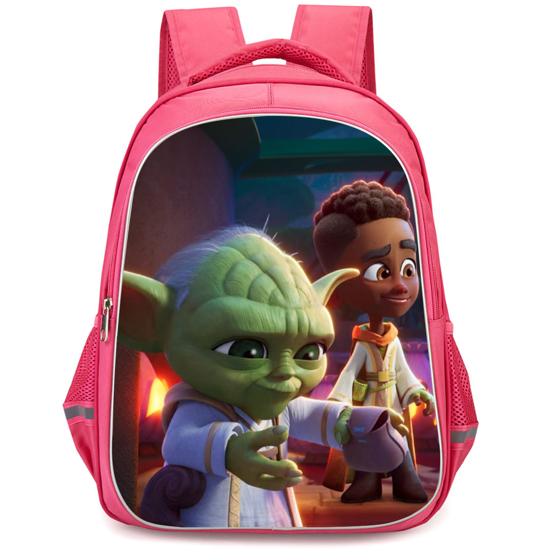 Star Wars Young Jedi Adventures Backpack StudentPack - Star Wars Young Jedi Adventures Kai And Yoda Standing Poster