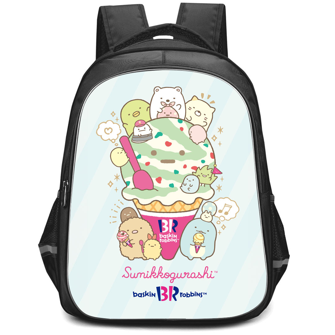 Sumikko Gurashi Backpack StudentPack - Sumikko Gurashi Baskin Robbins 31 Ice Cream Poster