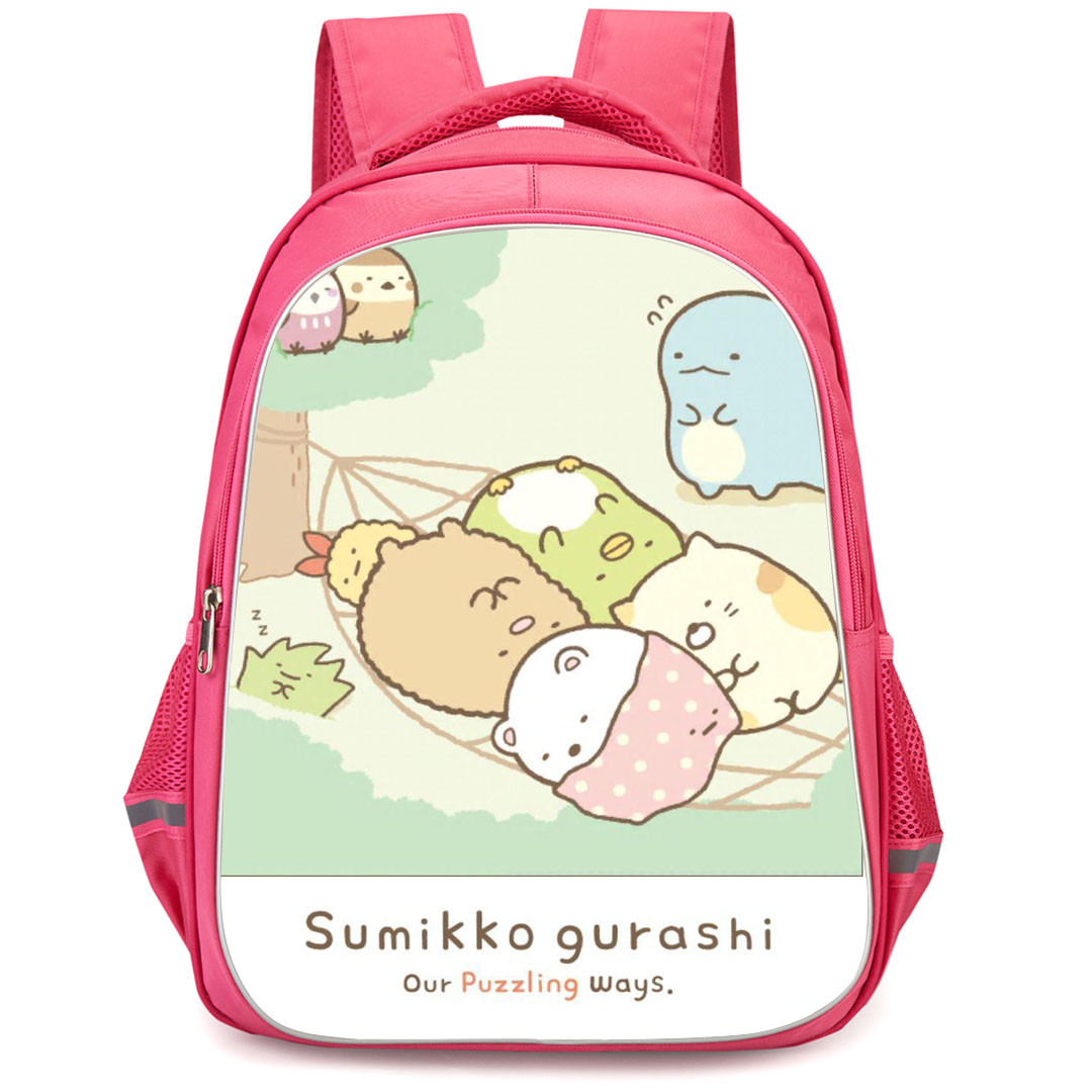 Sumikko Gurashi Backpack StudentPack - Sumikko Gurashi Sleeping On Swing Poster