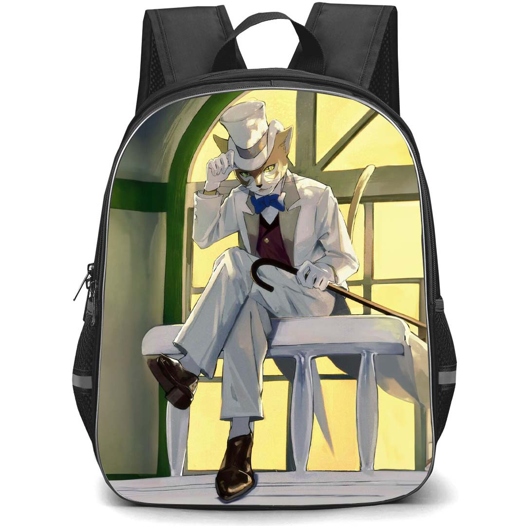 The Cat Returns Baron Backpack StudentPack - Baron Sitting On The Bench Poster