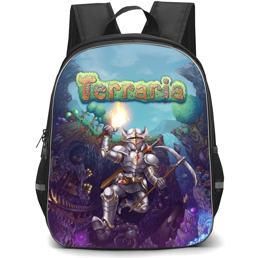 Terraria Terrarian Backpack StudentPack Terrarian With Game Logo