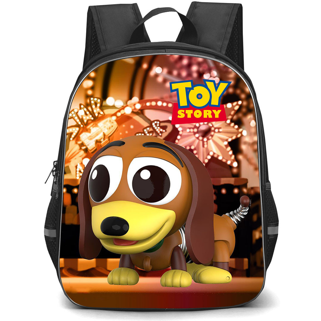 Toy Story Slinky Dog Backpack StudentPack - Slinky Dog Portrait 3D Art