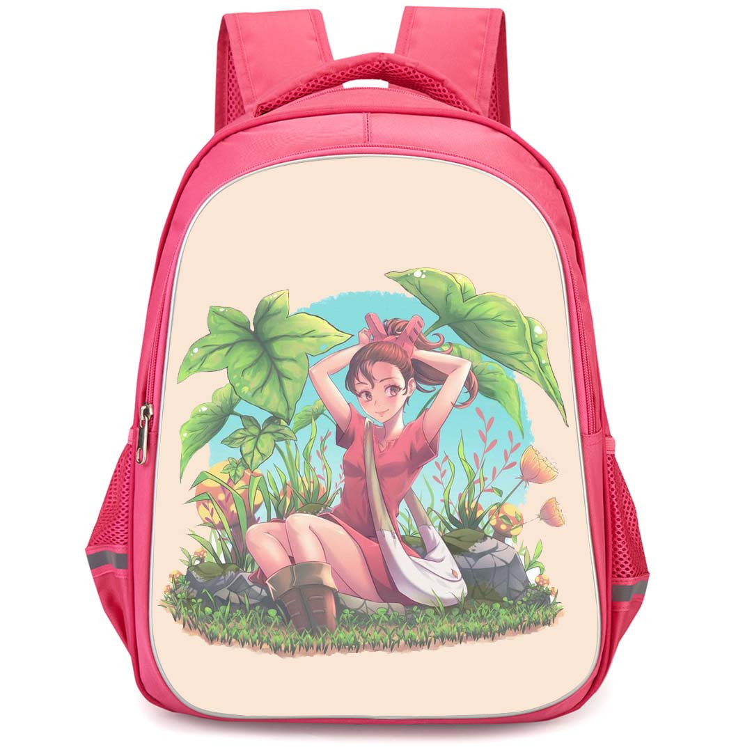 The Secret World of Arrietty Backpack StudentPack - Arrietty Sitting In The Garden Poster