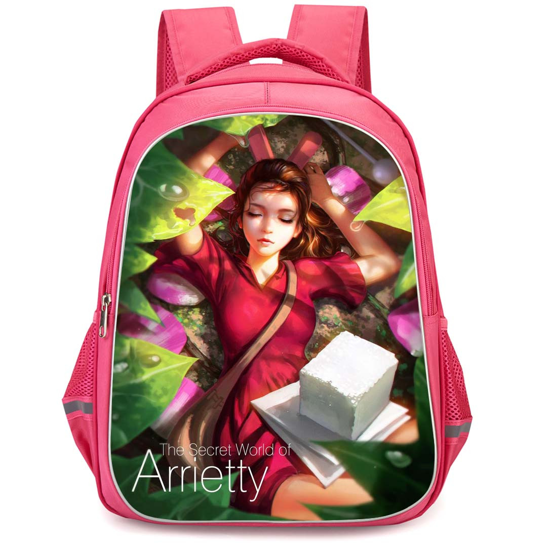 The Secret World of Arrietty Backpack StudentPack - Arrietty Sleeping In the Garden Poster