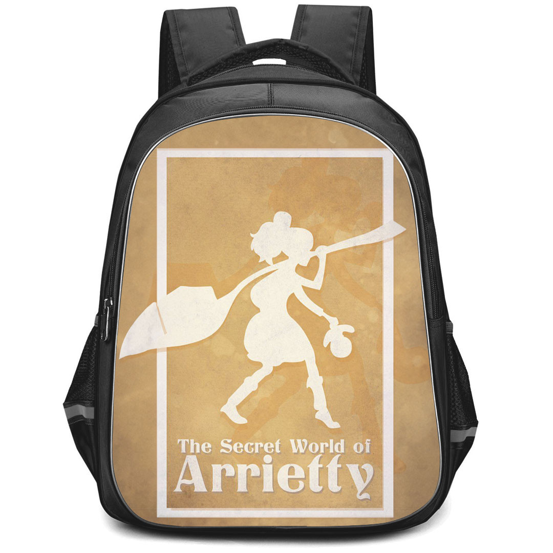 The Secret World of Arrietty Backpack StudentPack - The Secret World of Arrietty Silhouette Poster