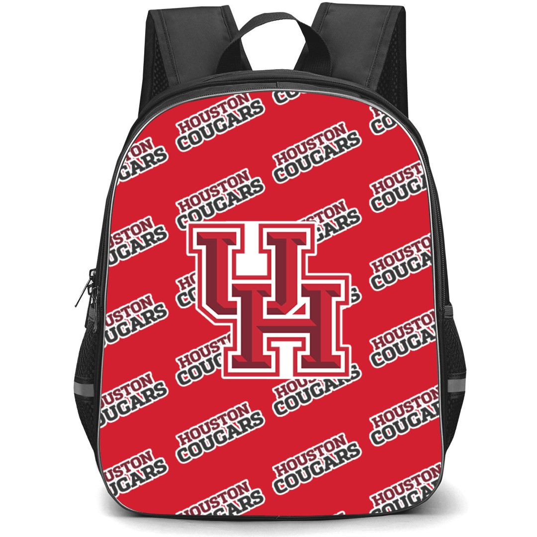 Houston Cougars Backpack StudentPack - Houston Cougars College Football Medley Monogram Wordmark