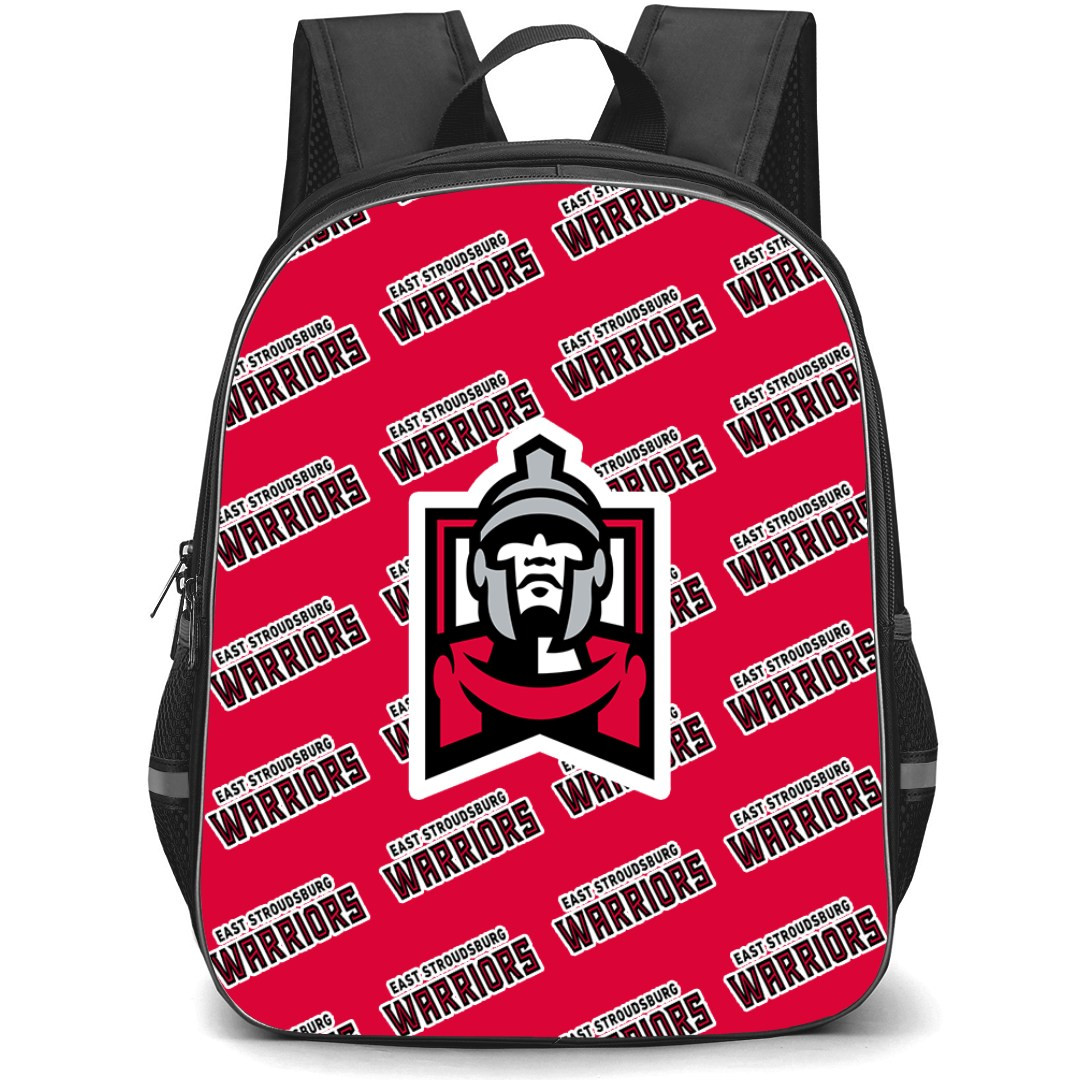 East Stroudsburg University of Pennsylvania Warriors Backpack StudentPack - East Stroudsburg University of Pennsylvania Warriors College Football Medley Monogram Wordmark