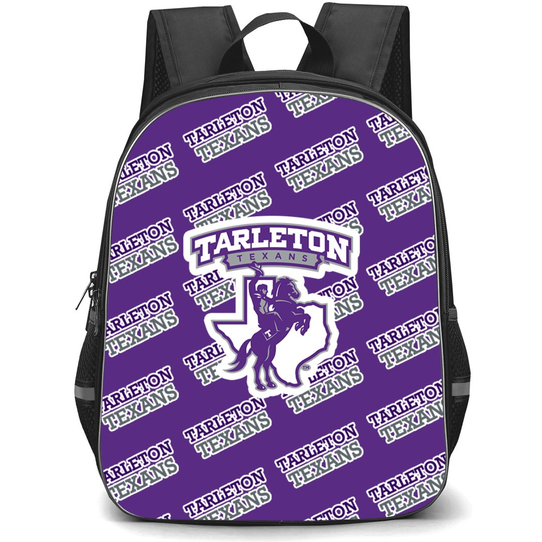 Tarleton Texans Backpack StudentPack - Tarleton State University Texans College Football Medley Monogram Wordmark