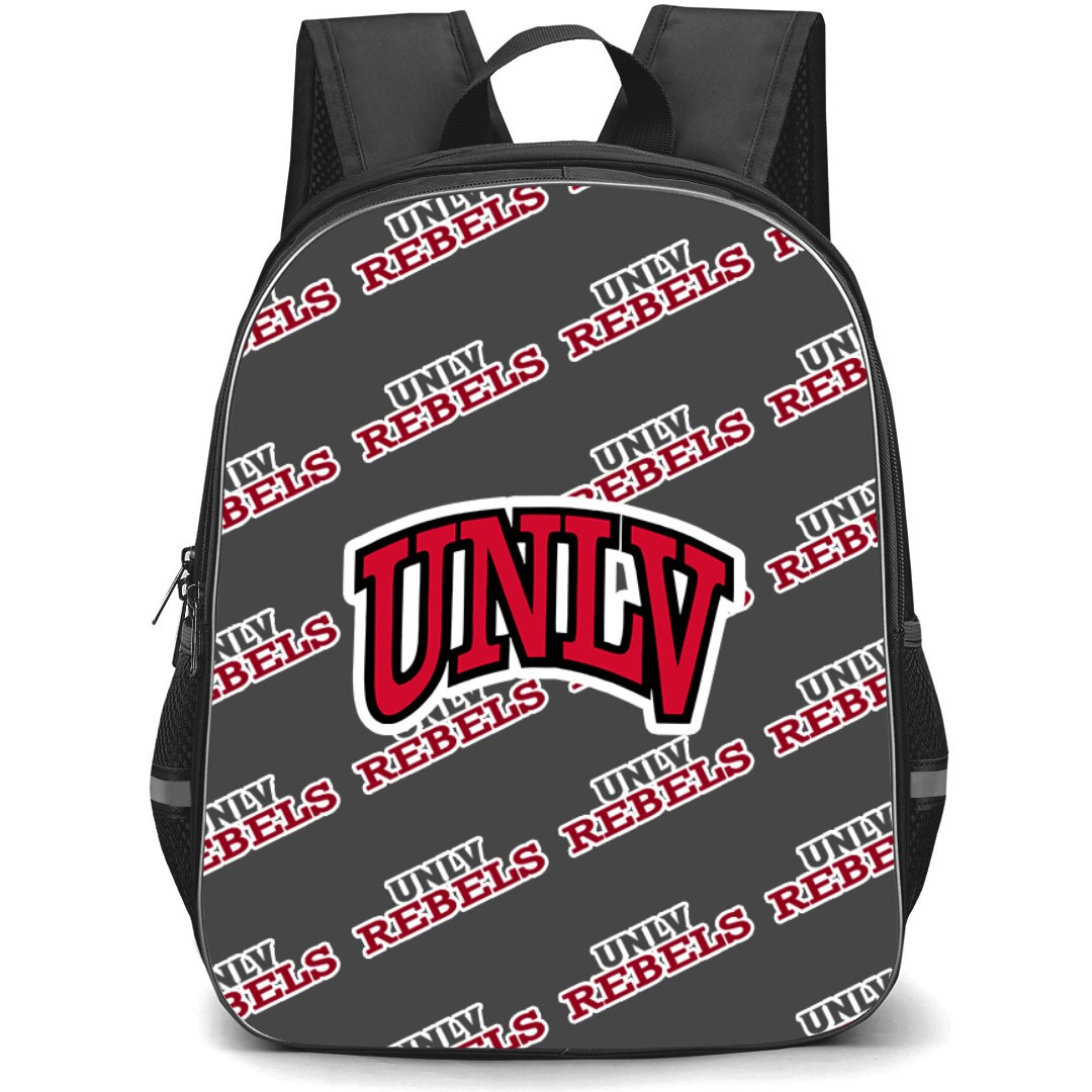 UNLV Rebels Backpack StudentPack - UNLV Rebels College Football Medley Monogram Wordmark