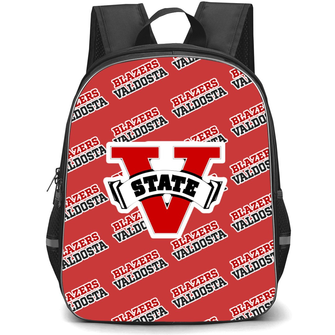 Valdosta State University Blazers Backpack StudentPack - Valdosta State University Blazers College Football Medley Monogram Wordmark