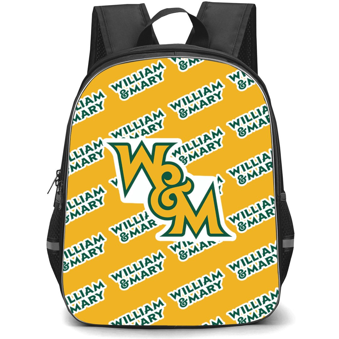 William & Mary Tribe Backpack StudentPack - College of William & Mary Tribe College Football Medley Monogram Wordmark