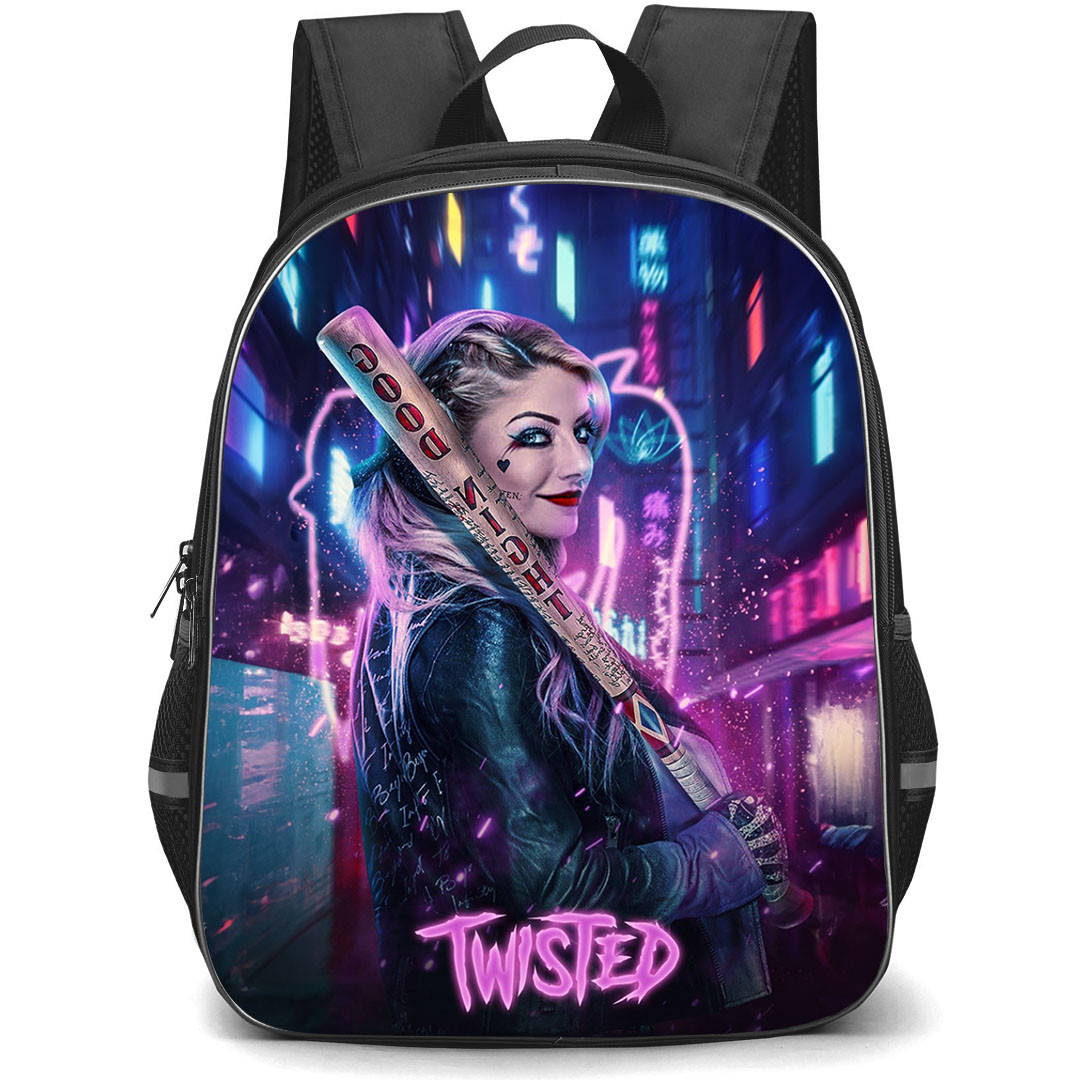 WWE Alexa Bliss Backpack StudentPack - Alexa Bliss Baseball Bat Twisted