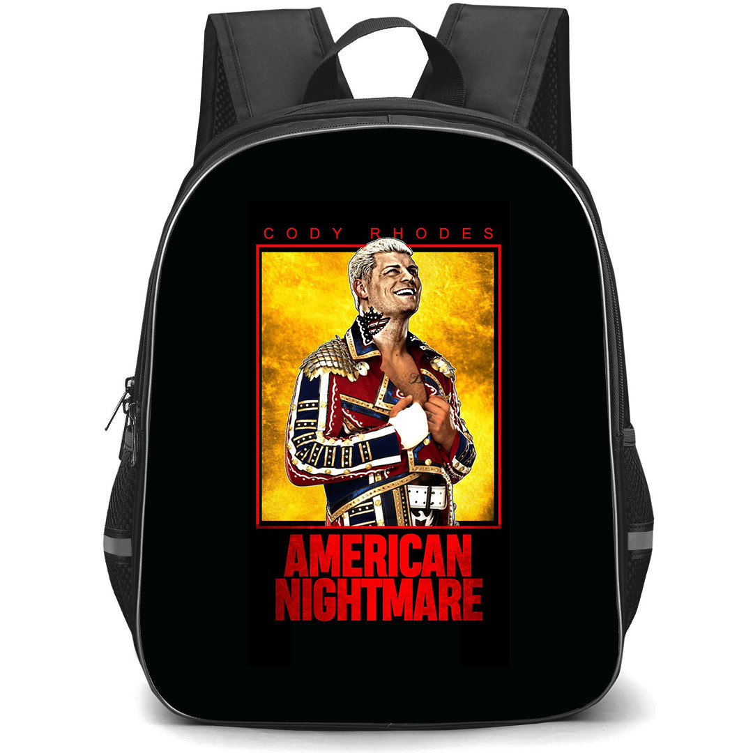 WWE Cody Rhodes Backpack StudentPack - Cody Rhodes American Nightmare Poster