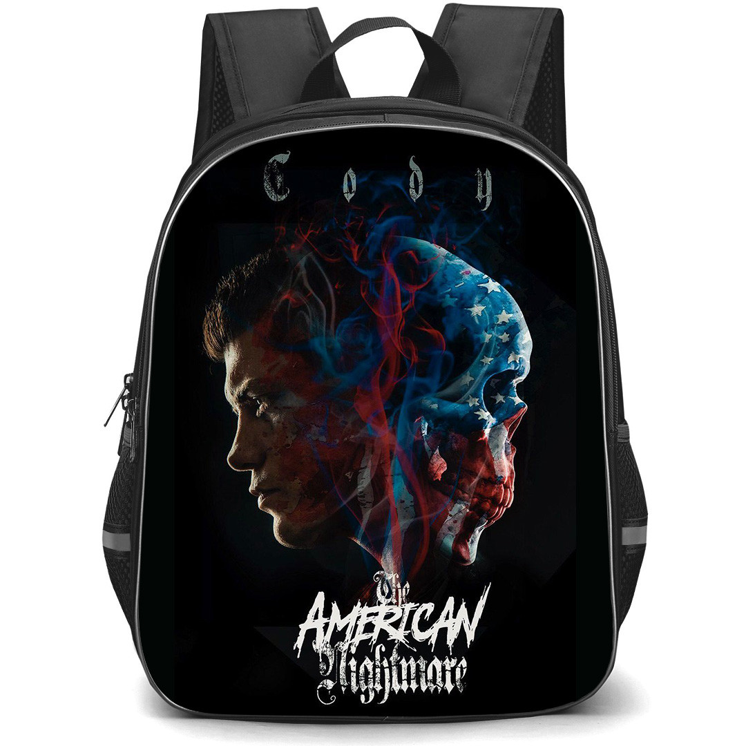 WWE Cody Rhodes Backpack StudentPack - Cody Rhodes Fierce American Nightmare Poster