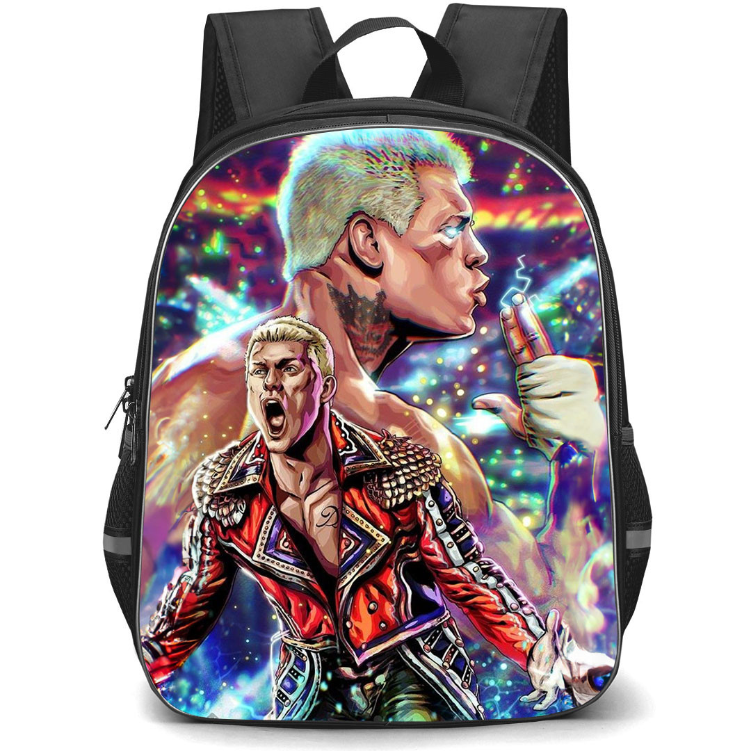 WWE Cody Rhodes Backpack StudentPack - Cody Rhodes Poster Comic Art