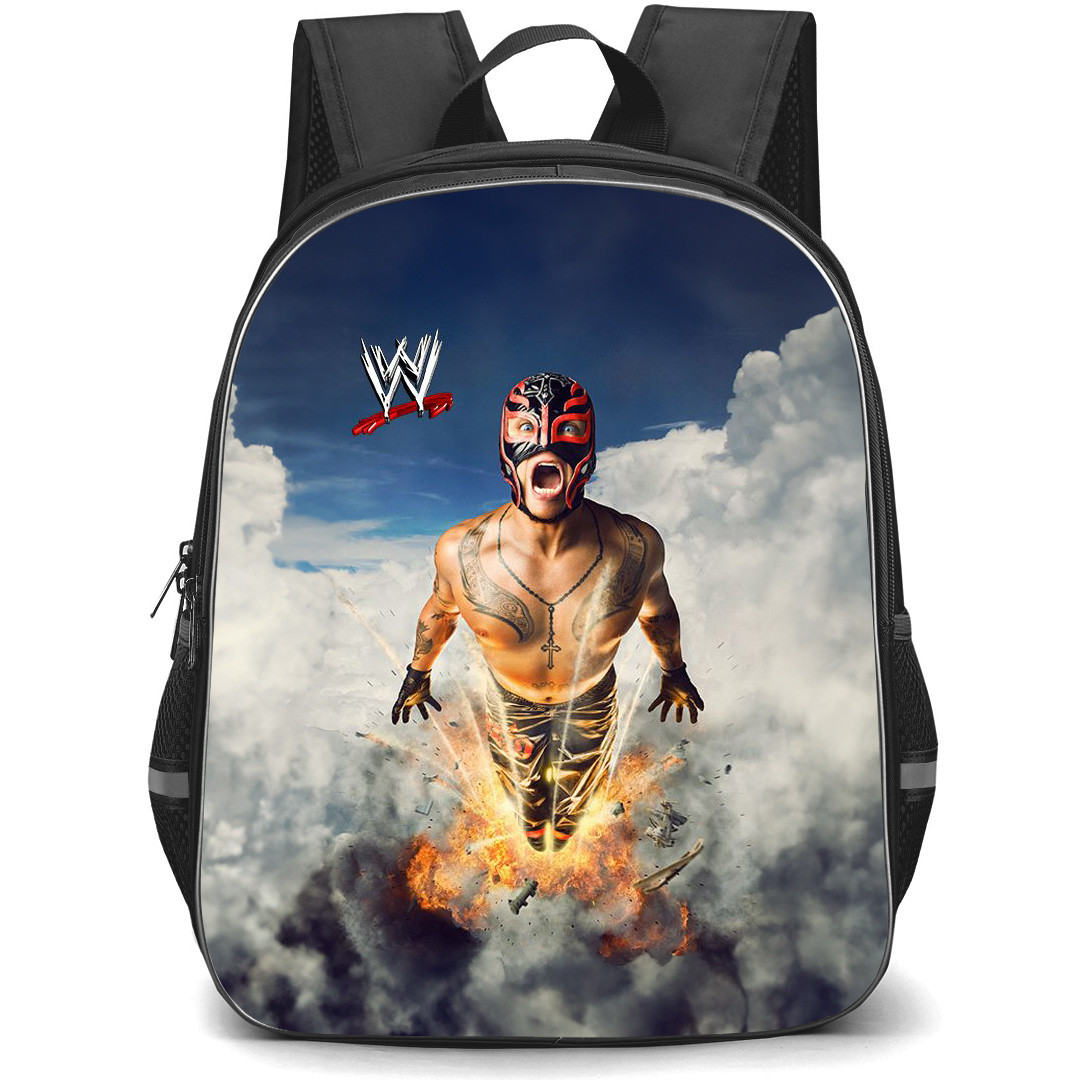 WWE Rey Mysterio Backpack StudentPack Rey Mysterio Flying Shirt Chic
