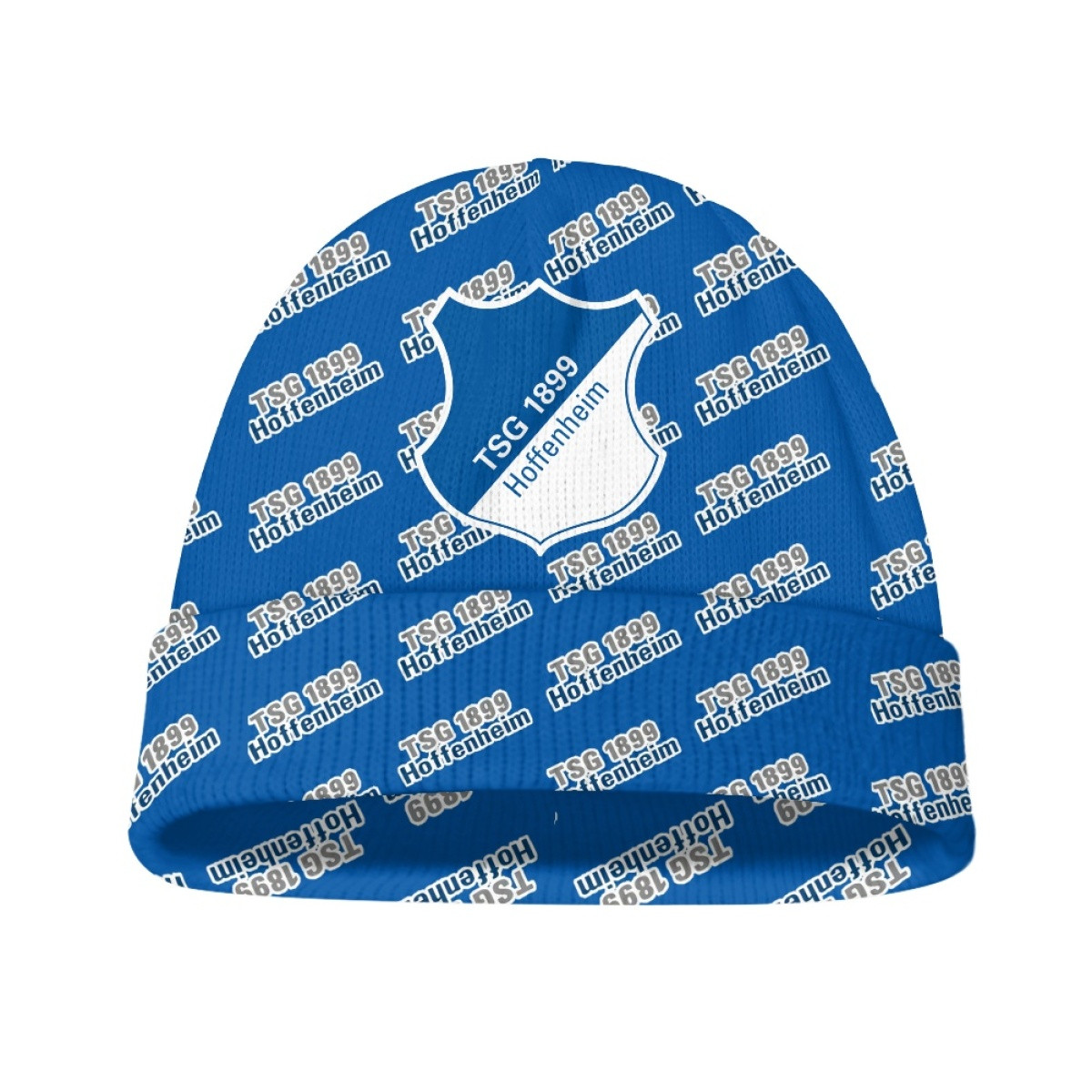 TSG 1899 Hoffenheim Football Club Beanie Cap Hat - Hoffenheim Football Club Medley Monogram Wordmark