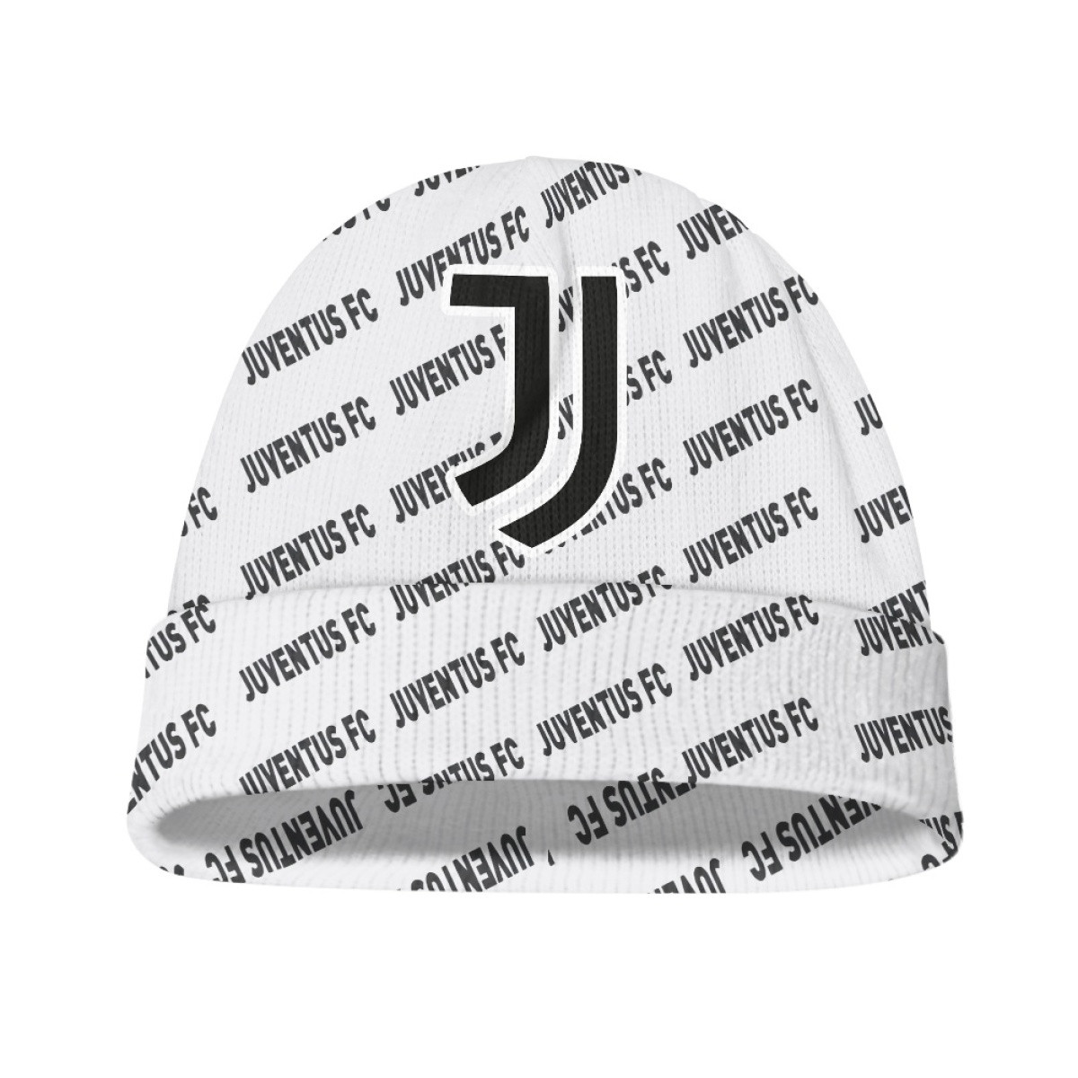 Juventus FC Football Club Beanie Cap Hat - Juventus Football Club Medley Monogram Wordmark