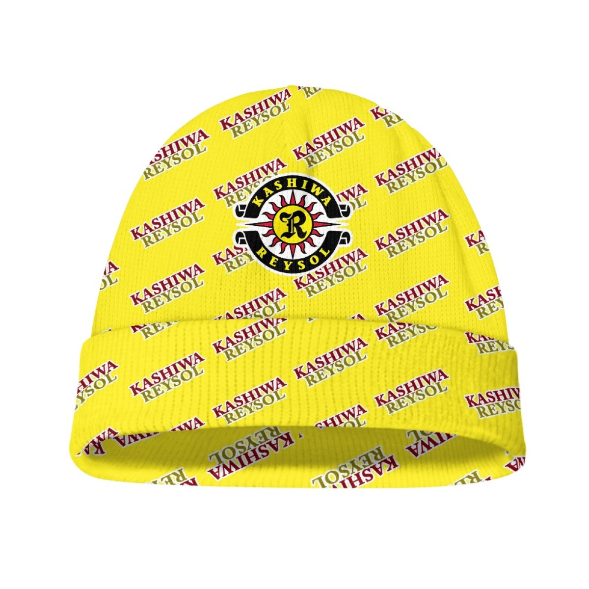 Kashiwa Reysol Beanie Cap Hat - Reysol Football Club Medley Monogram Wordmark