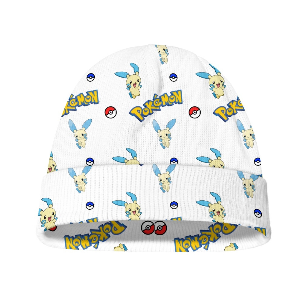 Pokemon Minun Beanie Cap Hat - Minun Character Series Art