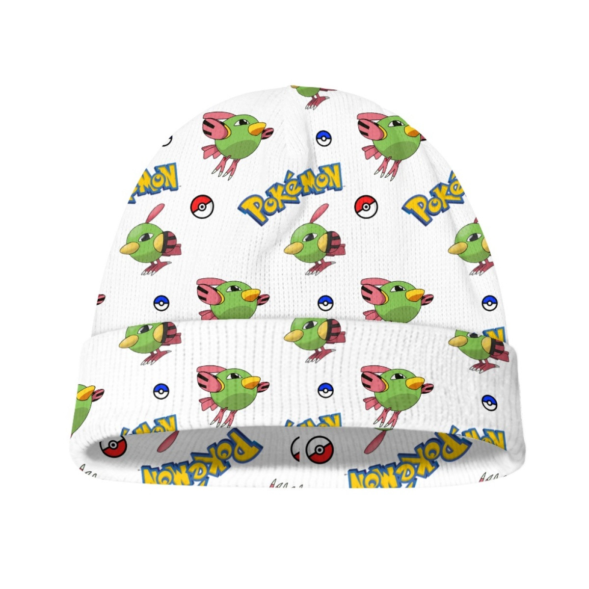 Pokemon Natu Beanie Cap Hat - Natu Character Series Art