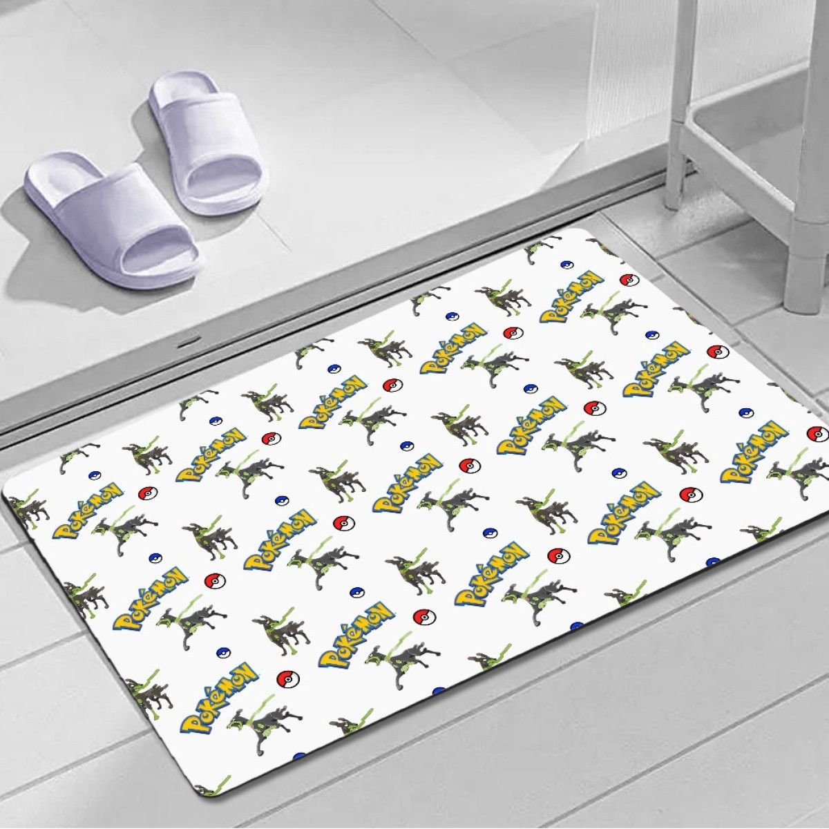 Pokemon Zygarde Door Mat Floor Mat Bath Mat - Zygarde 10% Character Series Art