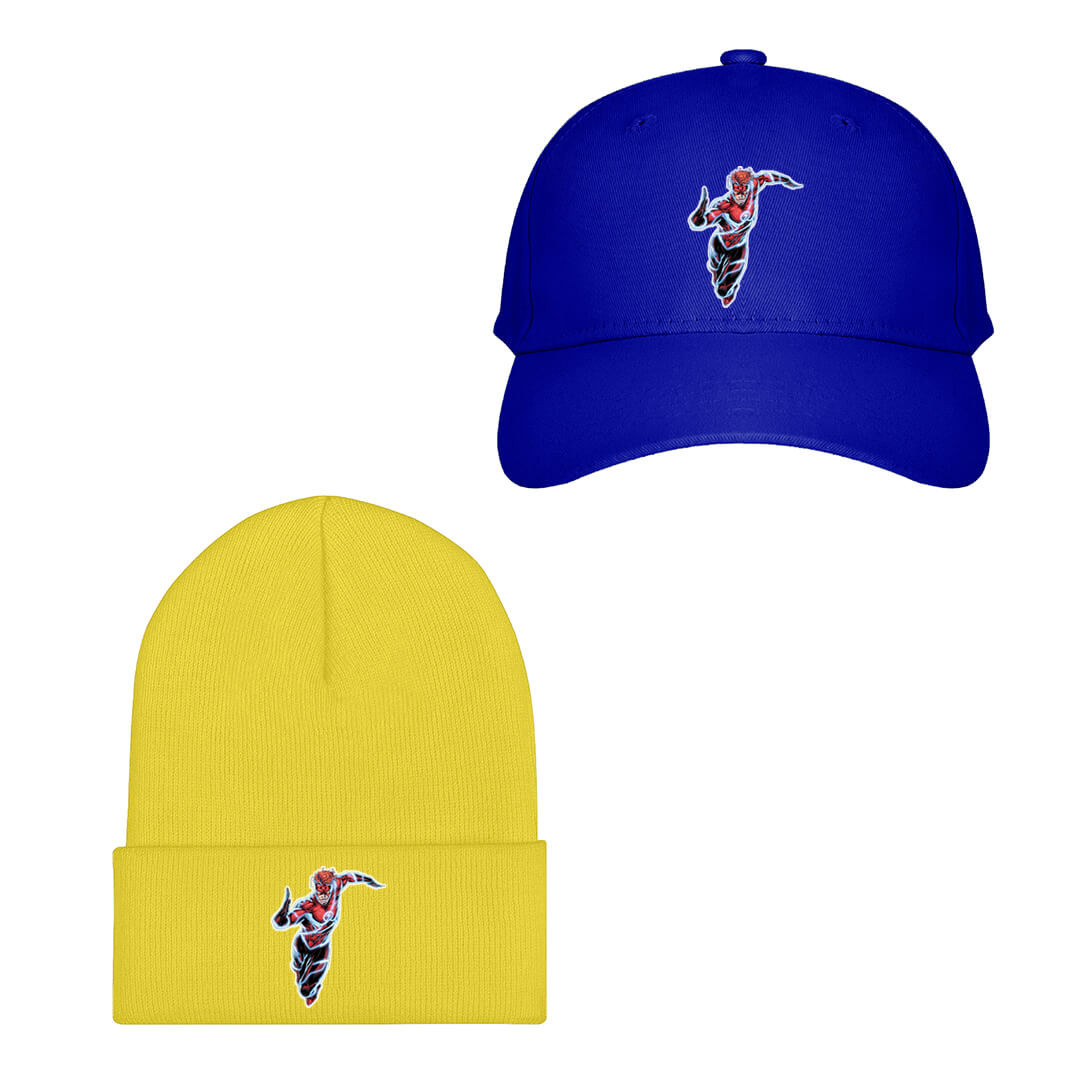 The Flash Wallace Rudolph West II Baseball Cap Beanie Hat - Wallace Rudolph West II Comic Series Running