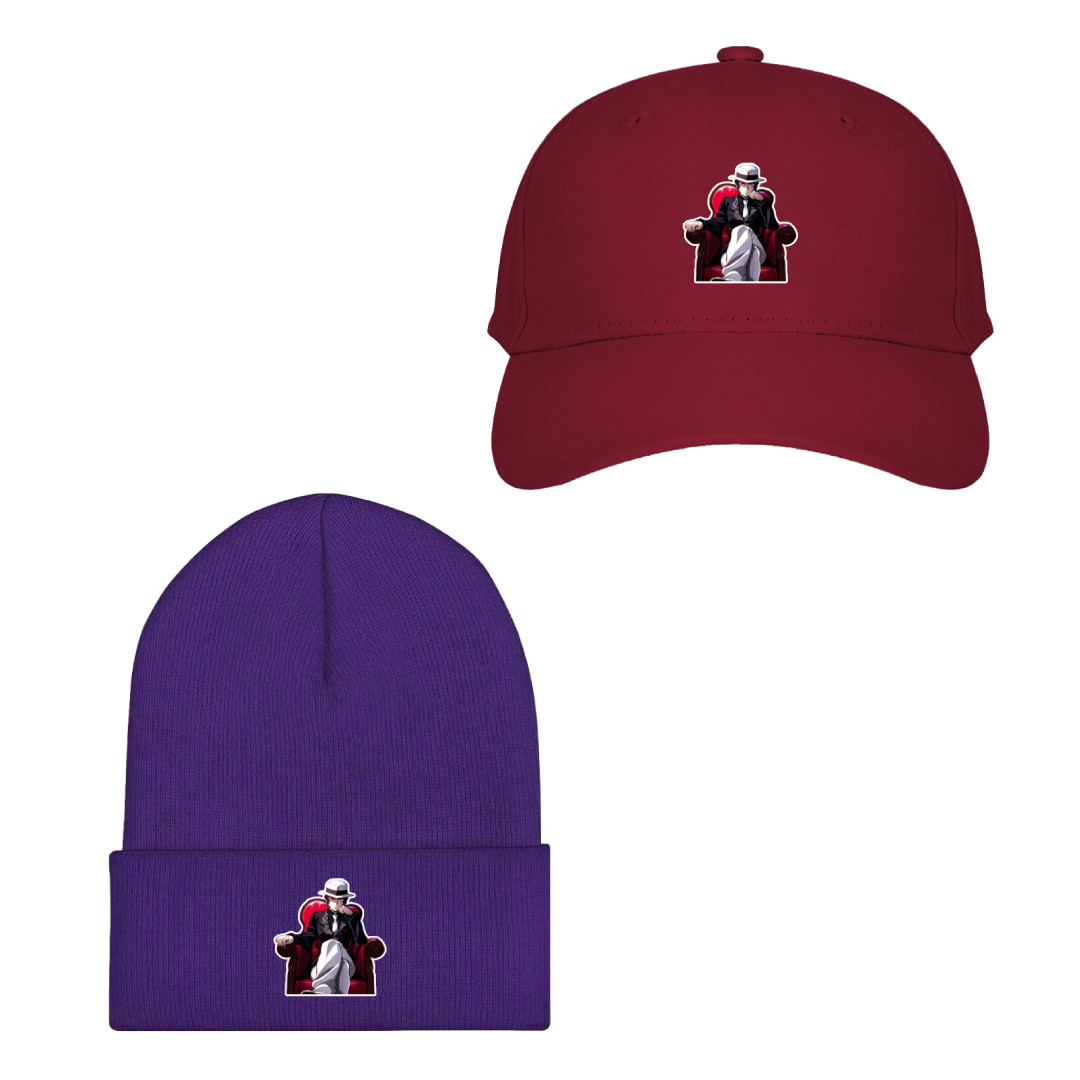 Demon Slayer Muzan Kibutsuji Baseball Cap Beanie Hat - Muzan Kibutsuji Character Series