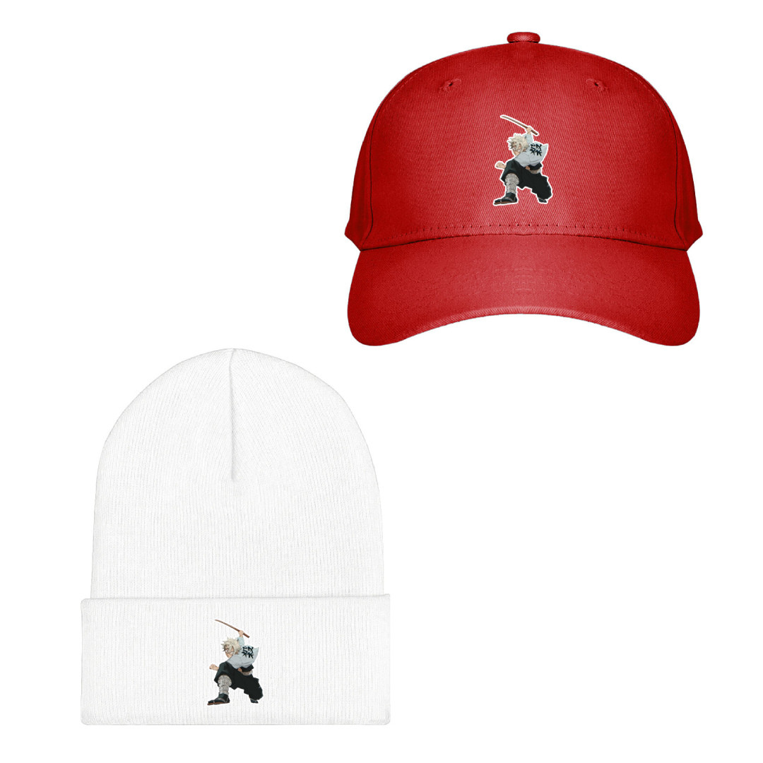 Demon Slayer Sanemi Baseball Cap Beanie Hat - Sanemi Sword Attack