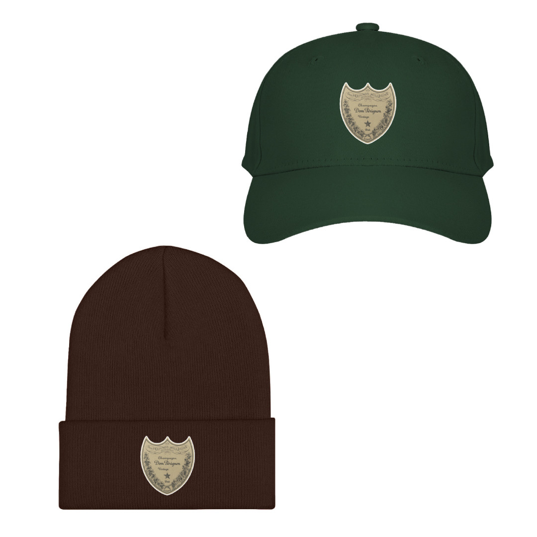 Dom Perignon Baseball Cap Beanie Hat - Dom Perignon Vintage Logo
