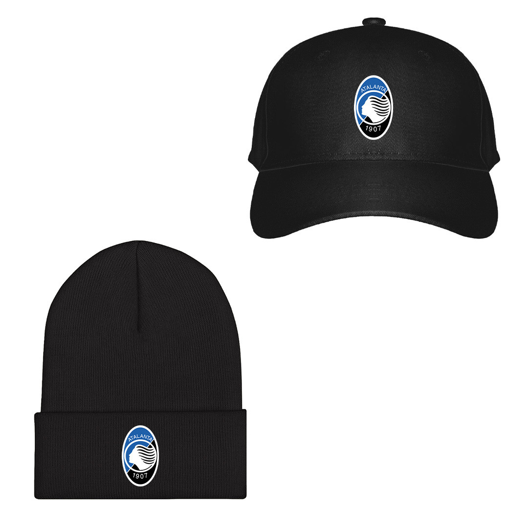 Atalanta BC Football Club Baseball Cap Beanie Hat - Atalanta BC Football Club Single Logo