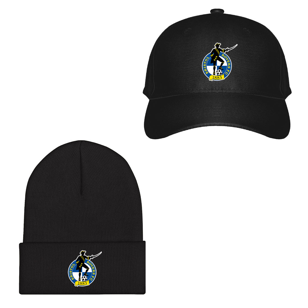 Bristol Rovers F.C. Football Club Baseball Cap Beanie Hat - Bristol Rovers F.C. Football Club Single Logo