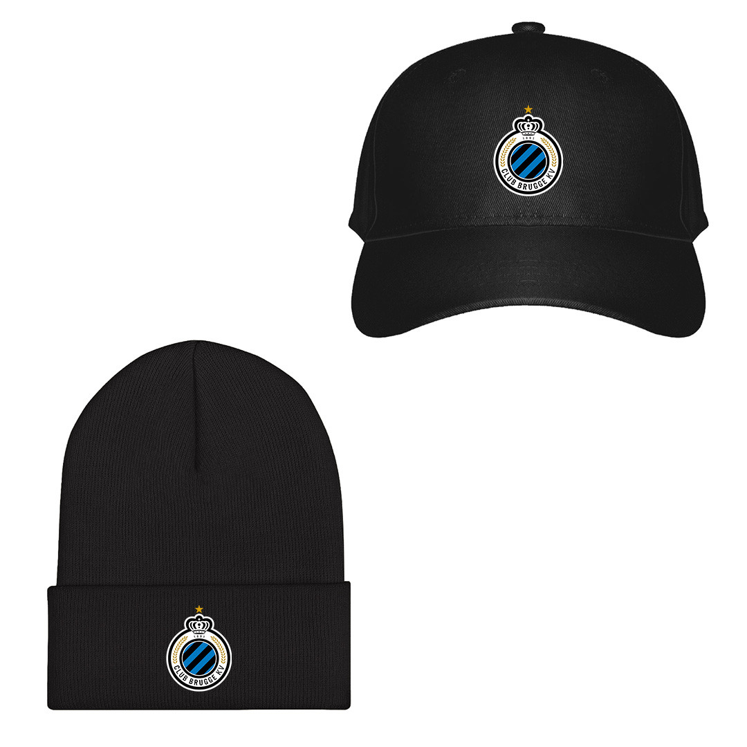 Club Brugge KV Football Club Baseball Cap Beanie Hat - Club Brugge KV Football Club Single Logo