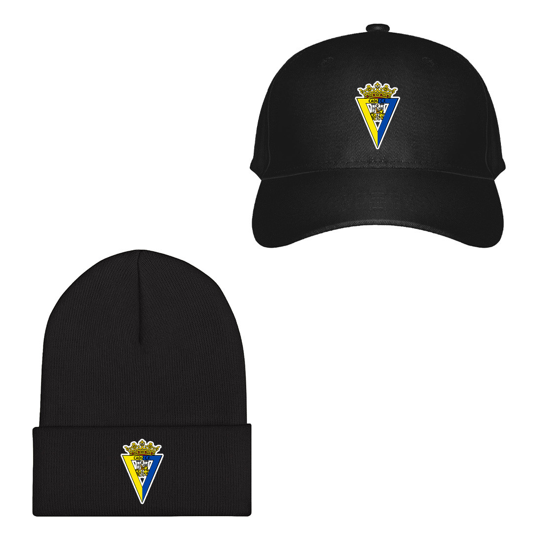 Cadiz CF Football Club Baseball Cap Beanie Hat - Cadiz CF Football Club Single Logo